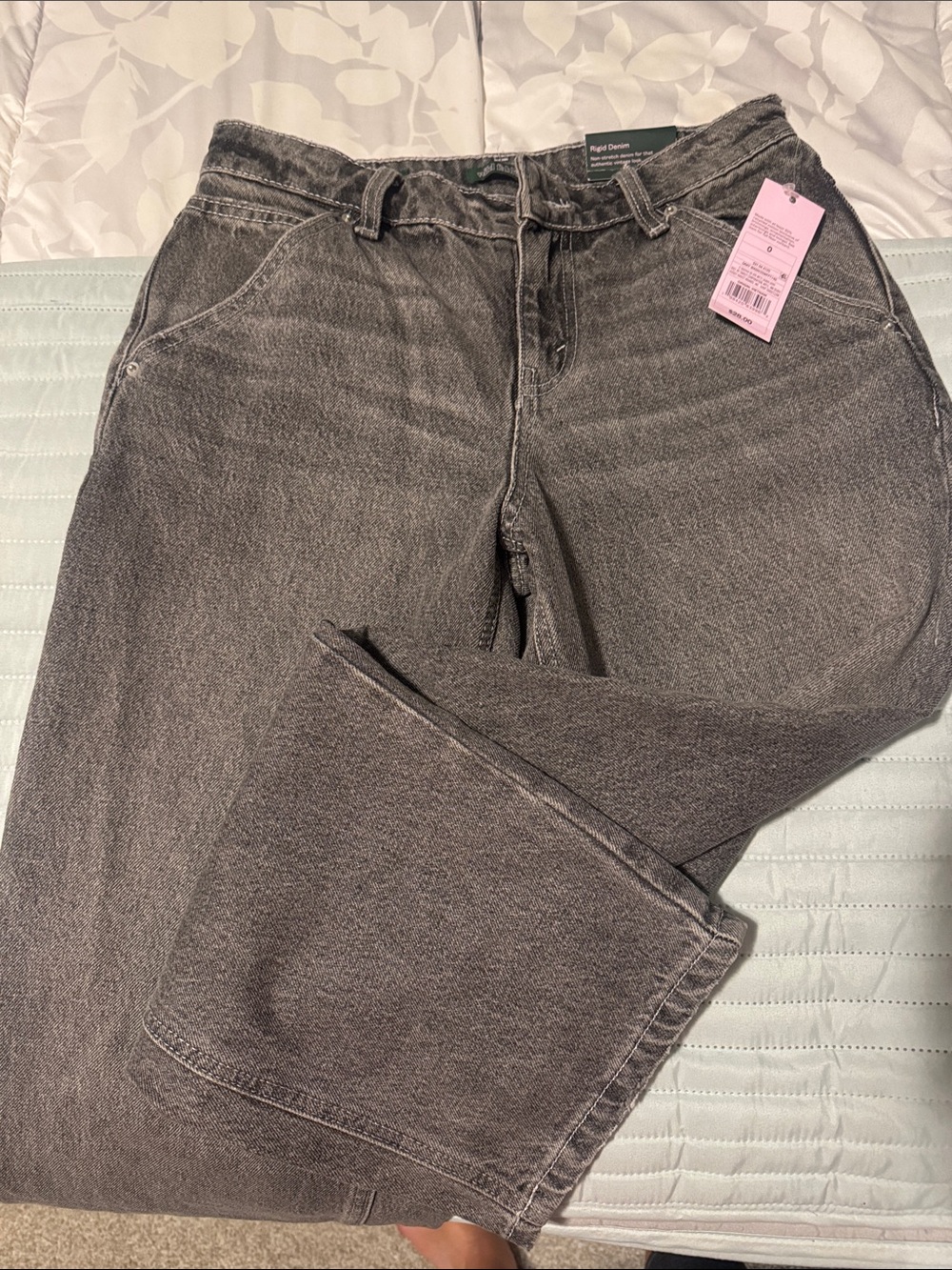 wild fable Charcoal Wide-Leg Jeans